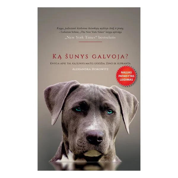 Knyga Alexandra Horowitz KĄ ŠUNYS GALVOJA?