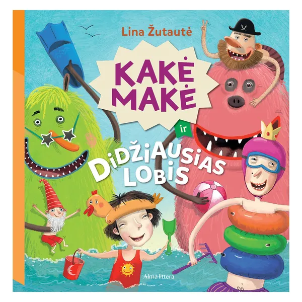 Knyga Lina Žutautė KAKĖ MAKĖ IR DIDŽIAUSIAS LOBIS