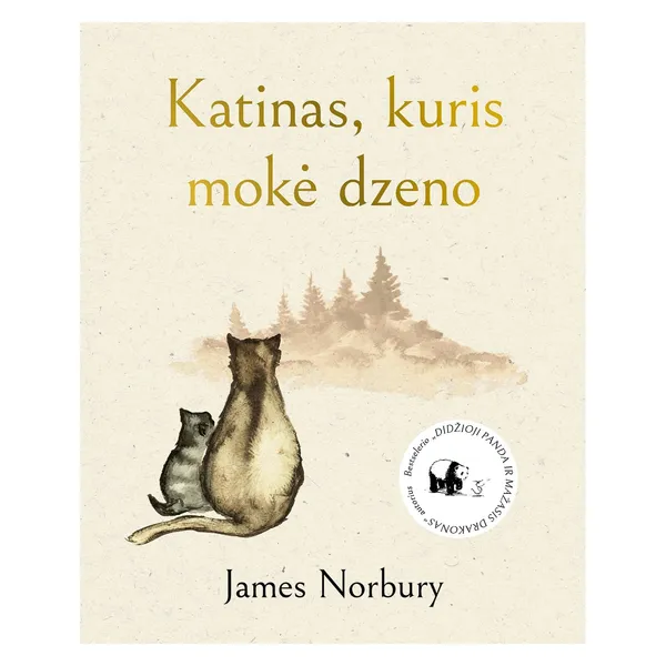 Knyga James Norbury KATINAS, KURIS MOKĖ DZENO