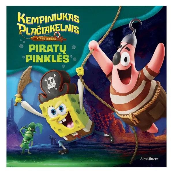 Knyga David Lewman KEMPINIUKAS PLAČIAKELNIS. PIRATŲ PINKLĖS, nuo 3 iki 6 metų
