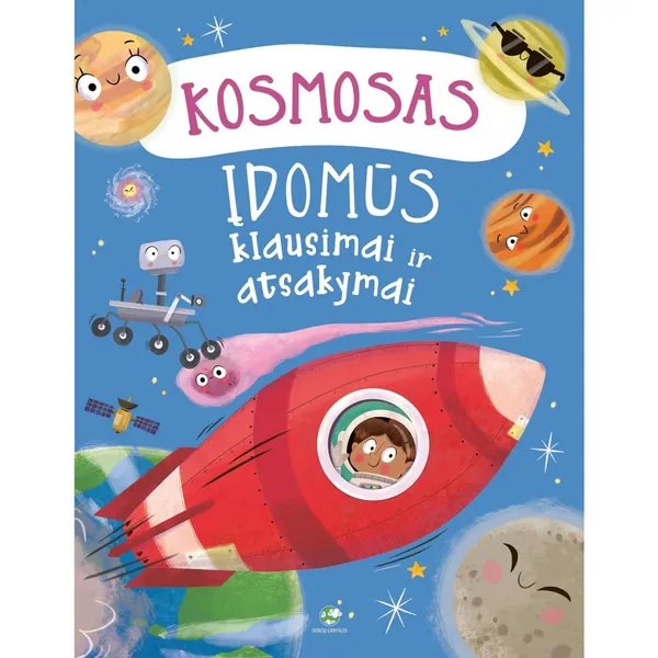 Knyga KOSMOSAS. ĮDOMŪS KLAUSIMAI IR ATSAKYMAI, 7-10 m.