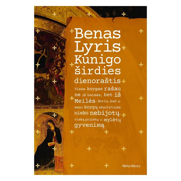 Knyga Benas Lyris KUNIGO ŠIRDIES DIENORAŠTIS