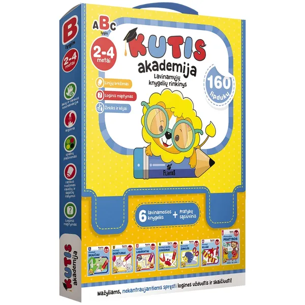 Knyga ,,KUTIS. Akademija B lygis"