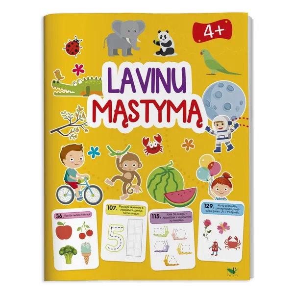 Knyga. Lavinu Mąstymą 4+