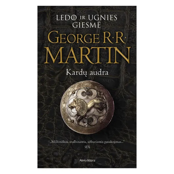 Knyga George R. R. Martin LEDO IR UGNIES GIESMĖ. KARDŲ AUDRA