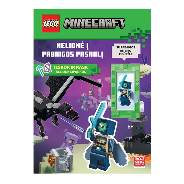 Knyga LEGO MINECRAFT. KELIONĖ Į PABAIGOS PASAULĮ
