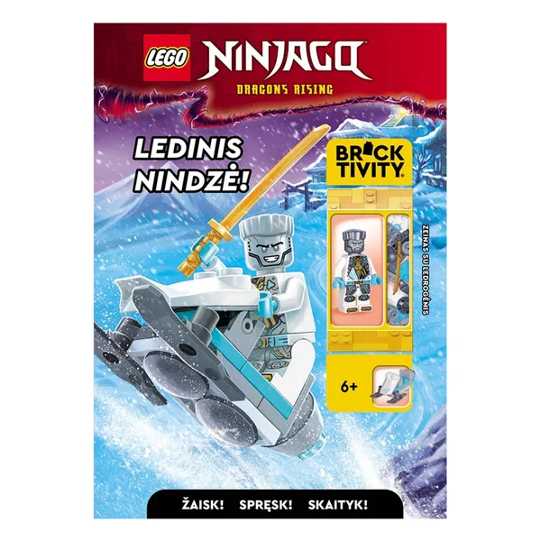 Knyga. Lego® Ninjago®. Ledinis Nindzė!