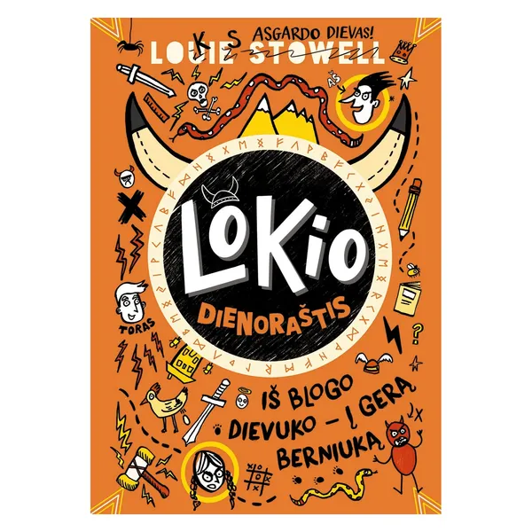 Knyga Louie Stowell LOKIO DIENORAŠTIS. IŠ BLOGO DIEVUKO – Į GERĄ BERNIUKĄ