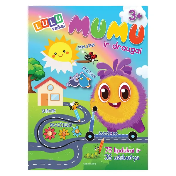 Knyga Šarūnas Kizla LULU VAIKAI: MUMU IR DRAUGAI, nuo 3 iki 6 metų