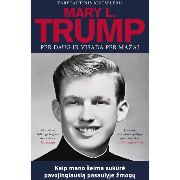 Knyga Mary L. Trump PER DAUG IR VISADA PER MAŽAI