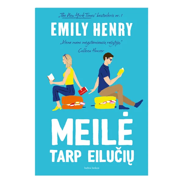Knyga Emily Henry MEILĖ TARP EILUČIŲ