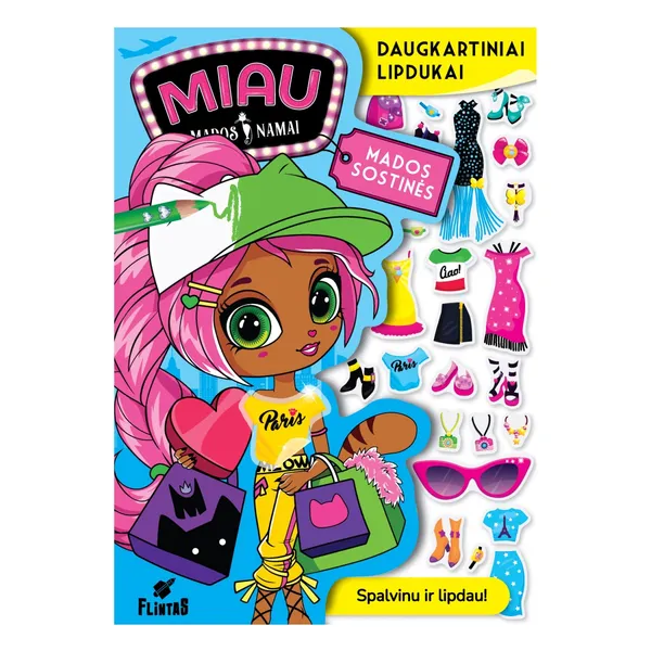 Knyga Živilė Agurkytė MIAU MADOS NAMAI. SUPERMODELIŲ ATOSTOGOS/MADOS SOSTINĖS