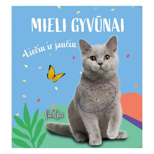 Knyga MIELI GYVŪNAI. LIEČIU IR JAUČIU. KAČIUKAS, 1 vnt.