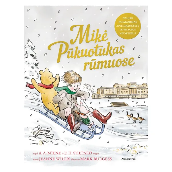 Knyga Jeanne Willis MIKĖ PŪKUOTUKAS RŪMUOSE, nuo 3 iki 6 metų