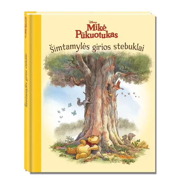 Knyga MIKĖ PŪKUOTUKAS. ŠIMTAMYLĖS GIRIOS STEBUKLAI, 3-6 m.