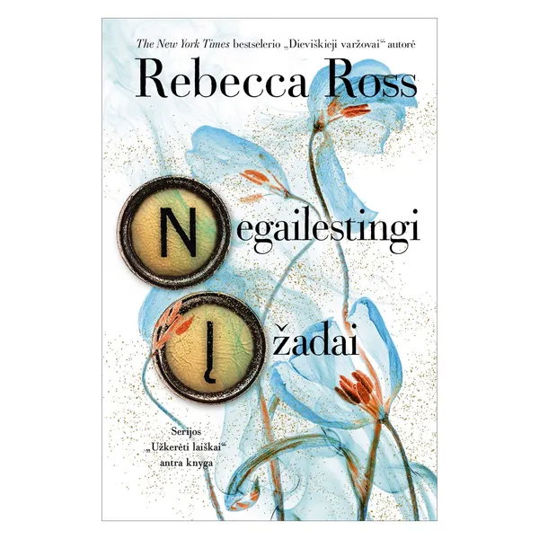 Knyga Rebecca Ross NEGAILESTINGI ĮŽADAI. SERIJOS UŽKERĖTI LAIŠKAI ANTRA KNYGA