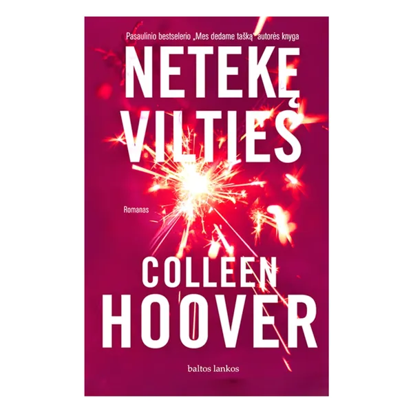 Knyga Colleen Hoover NETEKĘ VILTIES
