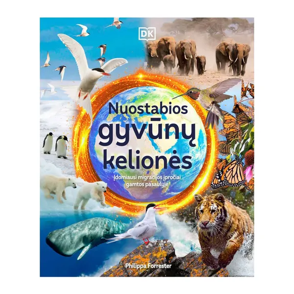 Knyga Philippa Forrester NUOSTABIOS GYVŪNŲ KELIONĖS, 6-10 m.