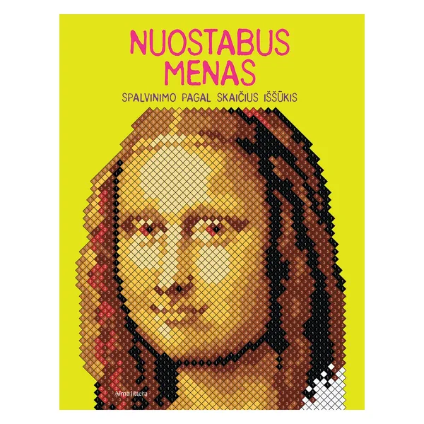 Knyga Lauren Farnsworth NUOSTABUS MENAS. SPALVINIMO PAGAL SKAIČIUS IŠŠŪKIS
