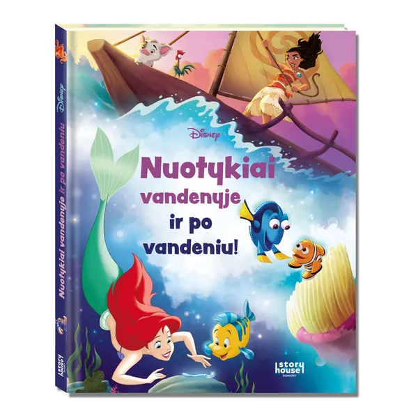 Knyga NUOTYKIAI VANDENYJE IR PO VANDENIU, 3-6 m.