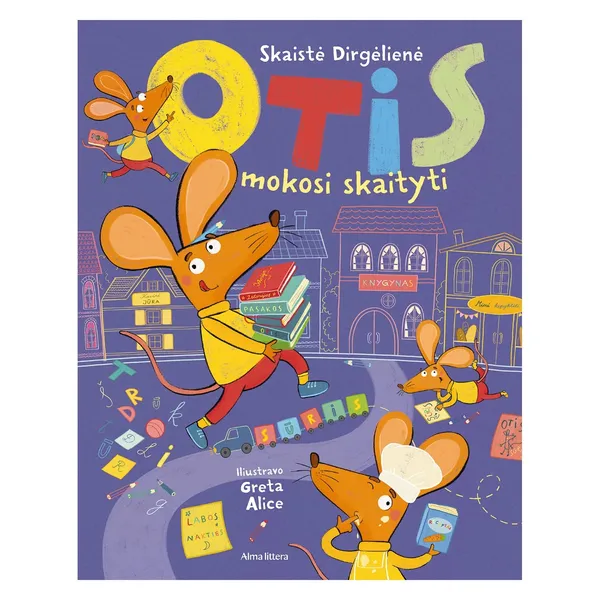 Knyga Skaistė Dirgėlienė OTIS MOKOSI SKAITYTI, nuo 3 iki 6 metų