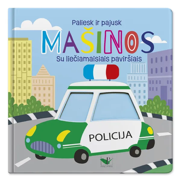 Knyga PALIESK IR PAJUSK. MAŠINOS, 1 vnt.
