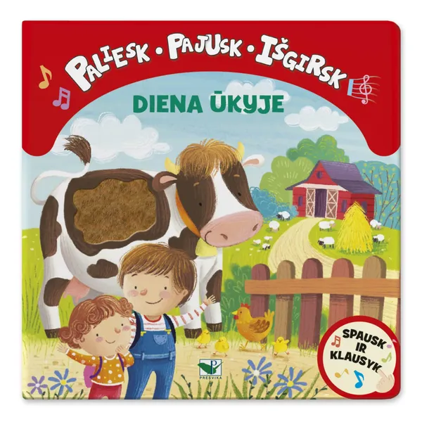 Knyga PALIESK, PAJUSK, IŠGIRSK. DIENA ŪKYJE
