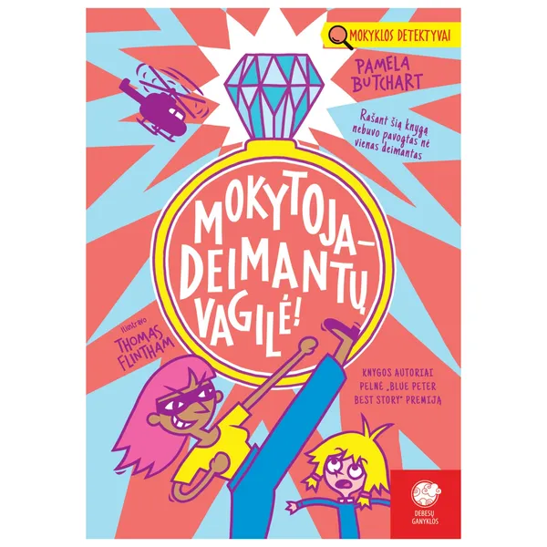 Knyga Pamela Butchart MOKYTOJA DEIMANTŲ VAGILĖ, 7-10 m.