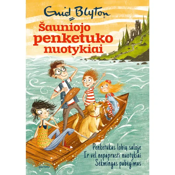 Knyga Enid Blyton PENKETUKAS LOBIŲ SALOJE, 6-10 m