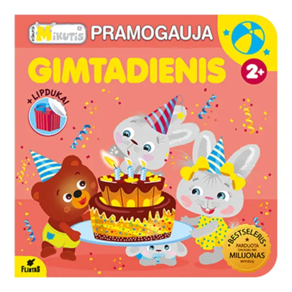 Knyga Rasa Dmuchovskienė KIŠKUTIS MIKUTIS. GIMTADIENIS / DYDŽIAI