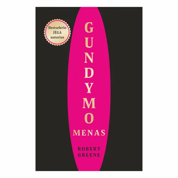 Knyga Robert Greene GUNDYMO MENAS