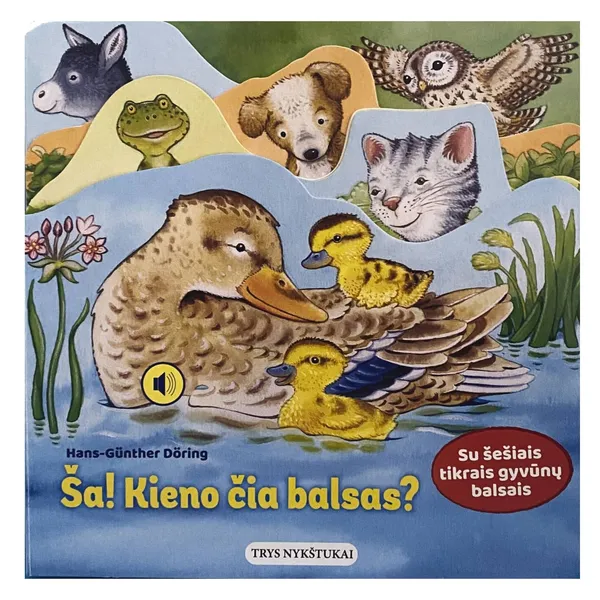 Knyga ŠA. KIENO ČIA BALSAS, 3 - 6 m
