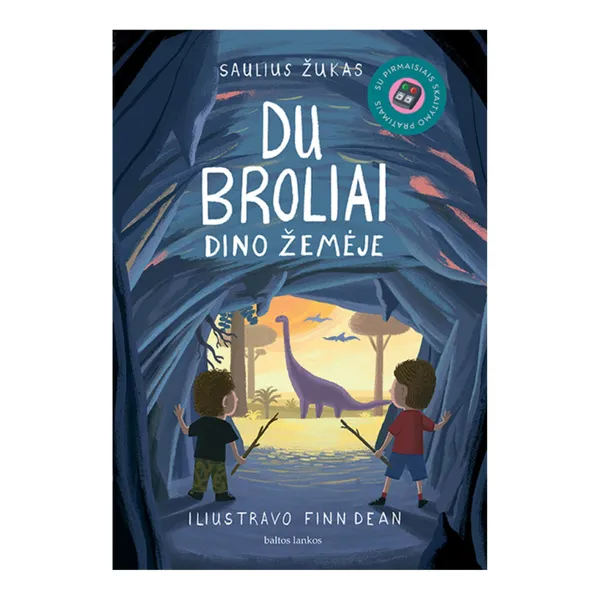 Knyga Saulius Žukas DU BROLIAI. DINO ŽEMĖJE