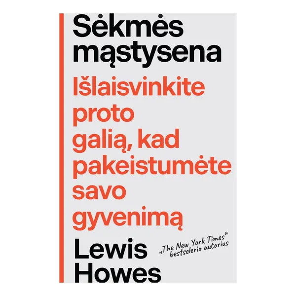 Knyga Lewis Howes SĖKMĖS MĄSTYSENA