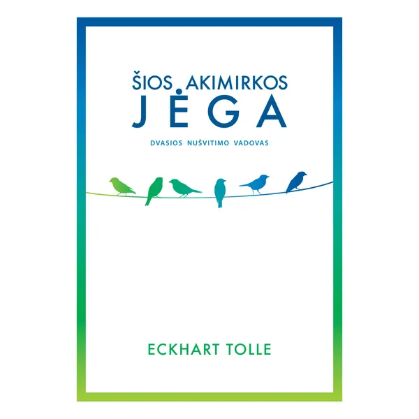 Knyga Eckhart Tolle ŠIOS AKIMIRKOS JĖGA