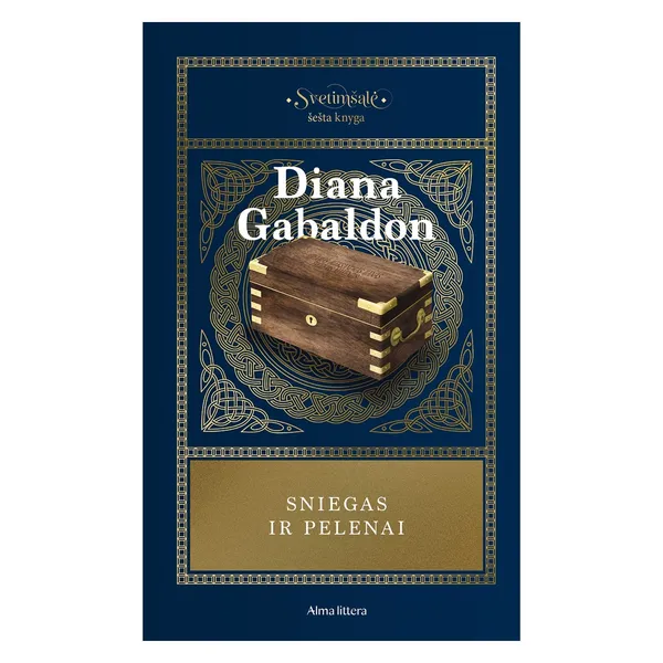 Knyga Diana Gabaldon SNIEGAS IR PELENAI. CIKLO SVETIMŠALĖ 6 KNYGA