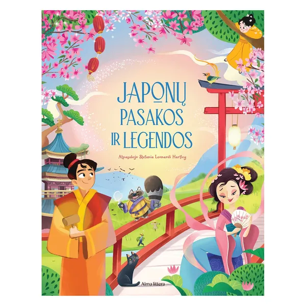 Knyga Stefania Leonardi Hartley JAPONŲ PASAKOS IR LEGENDOS