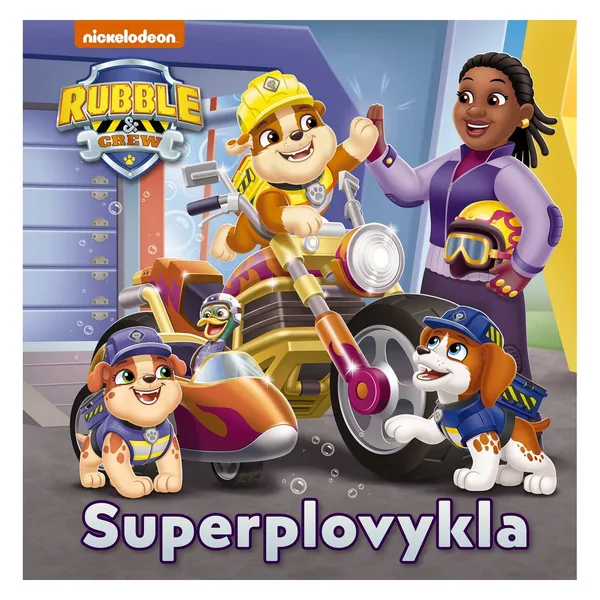 Knyga Cara Stevens ŠUNYČIAI PATRULIAI. RIEDULYS IR JO BŪRYS. SUPERPLOVYKLA, nuo 3 iki 6 metų