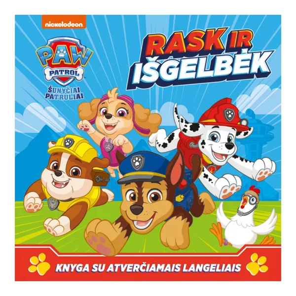 Knyga ŠUNYČIAI PATRULIAI. RASK IR IŠGEBĖK.