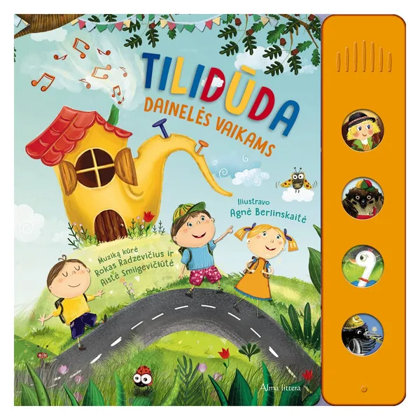 Knyga TILIDŪDA DAINELĖS, 3 - 6 m