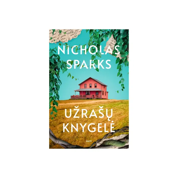 Knyga Nicholas Sparks UŽRAŠŲ KNYGELĖ