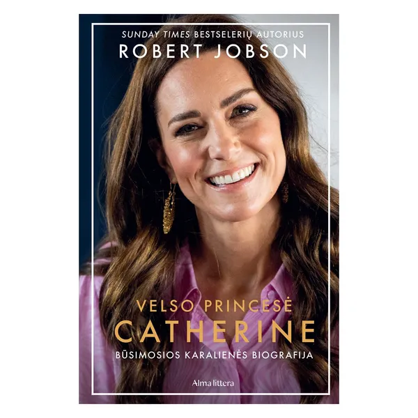 Knyga Robert Jobson VELSO PRINCESĖ CATHERINE