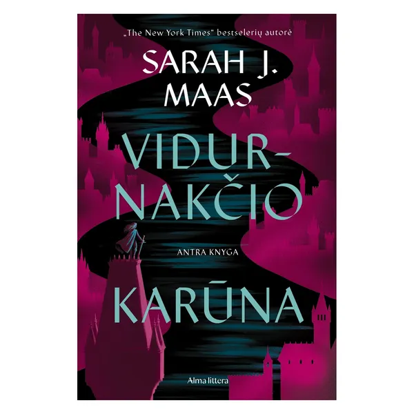 Knyga Sarah J. Maas VIDURNAKČIO KARŪNA. SERIJOS „STIKLO SOSTAS“ ANTRA KNYGA