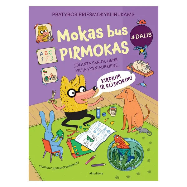 Knyga Vilija Vyšniauskienė MOKAS BUS PIRMOKAS 4