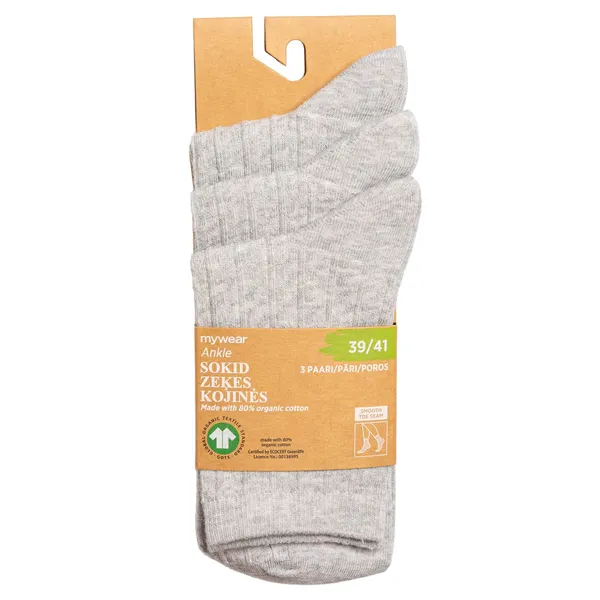 Kojinės MYWEAR, 39 / 41, 3 poros