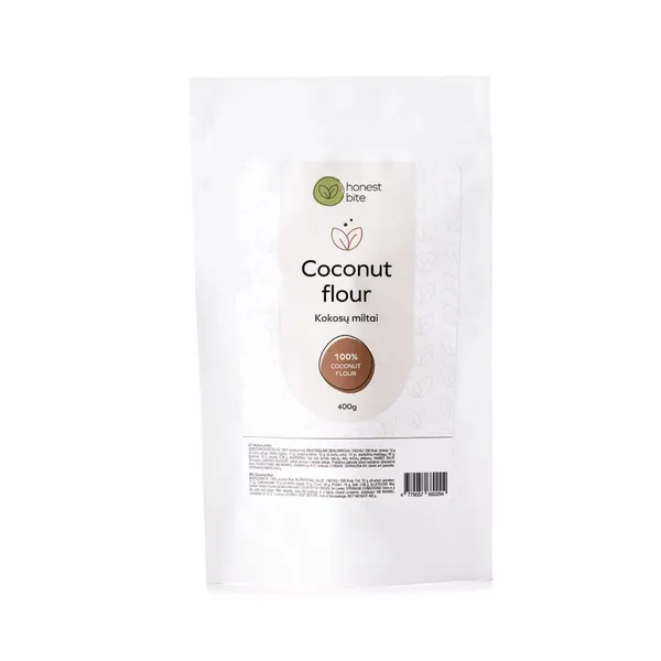 Kokoso miltai HONESTBITE, 400 g