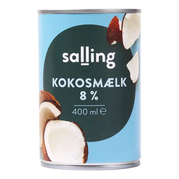 Kokosų gėrimas SALLING, 8 % rieb., 400 ml