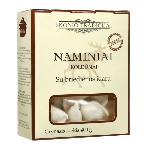 NAMINIAI koldūnai su briedienos įdaru SKONIO TRADICIJA, 400 g
