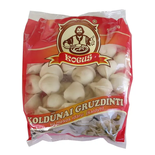 Koldūnai su mėsos įdaru gruzdinimui KOGUS, 500 g