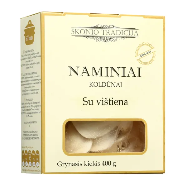 NAMINIAI koldūnai su vištiena SKONIO TRADICIJA, 400 g